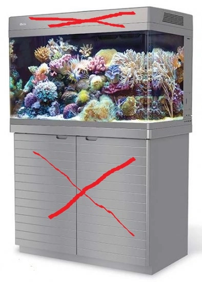 Red Sea Max 250 Sølv Akvarium uden belysning
